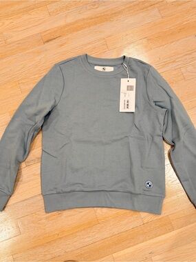 BMW Men's Crewneck Sweatshirt in Dusty Blue